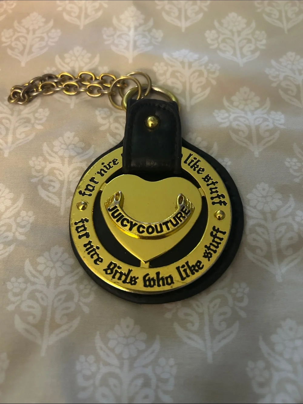 Juicy Couture Vintage Y2K bag charm